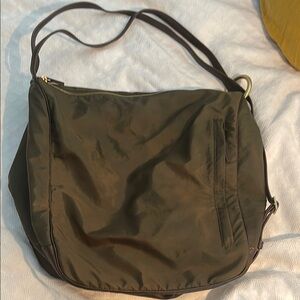 ECHO -Olive Green Shoulder / Backpack Bag